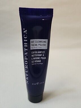 New Naturopathica Oat Cleansing Facial Polish 0.5oz